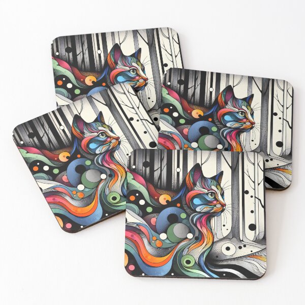Item preview, Abstract Cat 6 designed and sold by Lukars77.