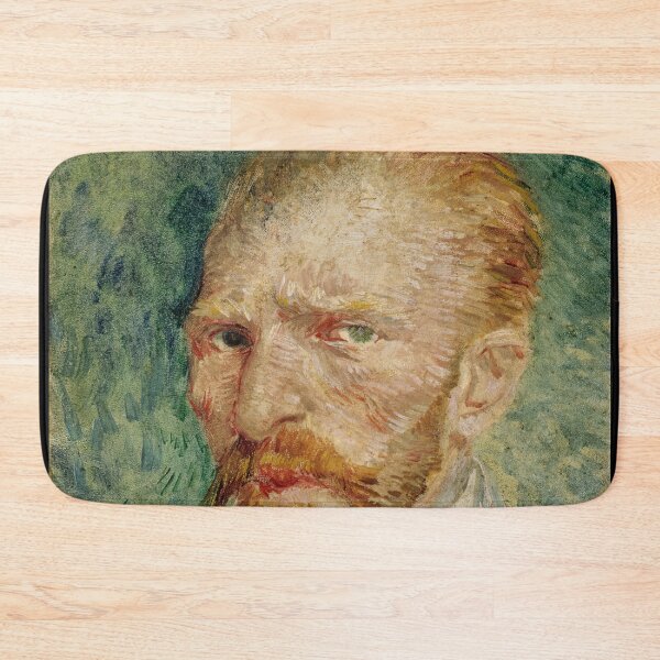 Item preview, Self Portrait 1 by Vincent van Gogh: Post Impressionist Fine Art Print designed and sold by artofuniverse.