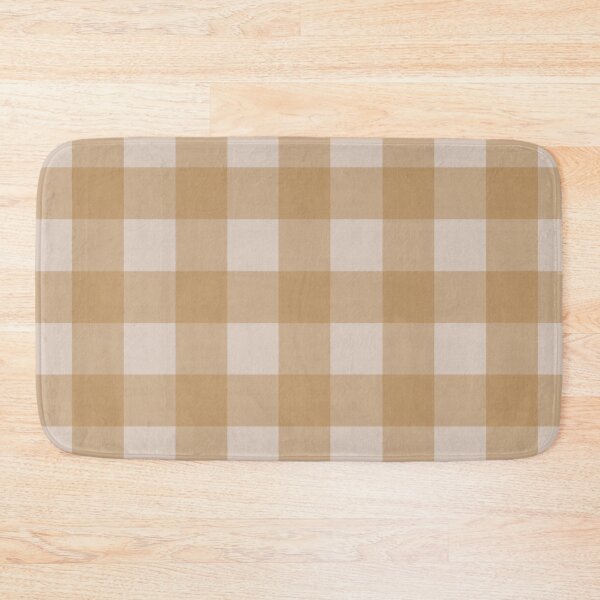 Item preview,  Brown Gingham Check Pattern Classic Cottage Farmhouse Fabric designed and sold by Designs by christel_treiber.