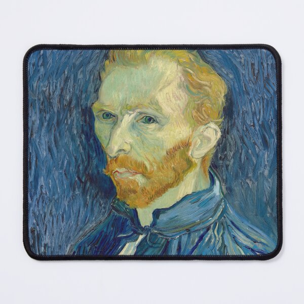Item preview, Self Portrait by Vincent van Gogh: Post Impressionist Artist Wall Art designed and sold by artofuniverse.