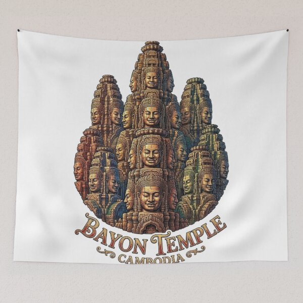 Item preview, BAYON TEMPLE designed and sold by likbatonboot.