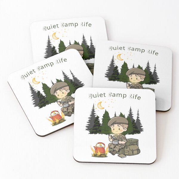 Item preview, Quiet Camp Life Cozy Camping Night designed and sold by CHANCHANAI.