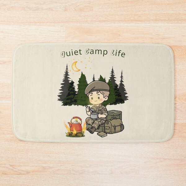 Item preview, Quiet Camp Life Cozy Camping Night designed and sold by CHANCHANAI.