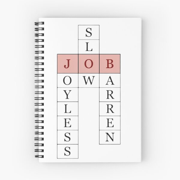 Item preview, Job Crossword  Dark Humor designed and sold by Stefanrajzer.