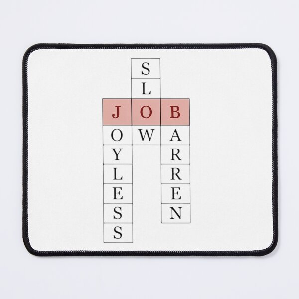 Item preview, Job Crossword  Dark Humor designed and sold by Stefanrajzer.