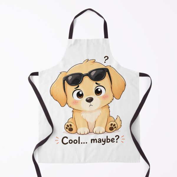Item preview, Funny Dog Wearing Sunglasses Upside Down Cute Cartoon Design designed and sold by Sadia Jannat.