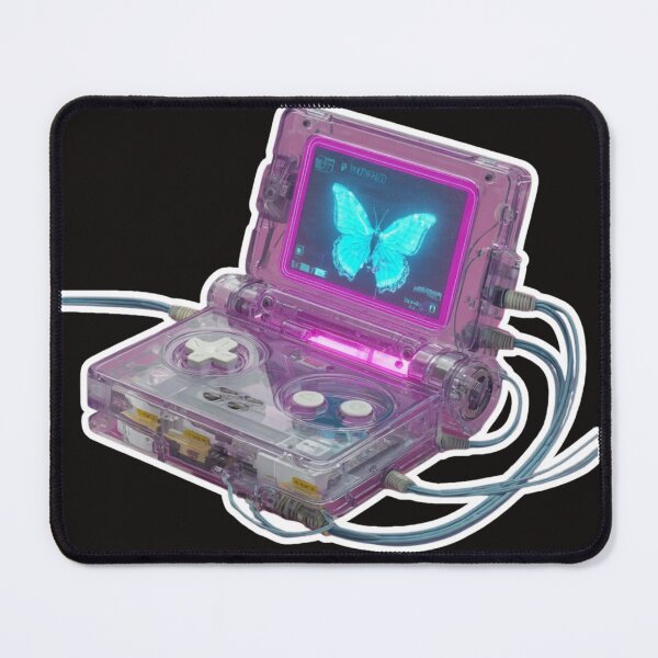 Item preview, Cyber Butterfly Neon Handheld Console designed and sold by Neuro Muse Studio.