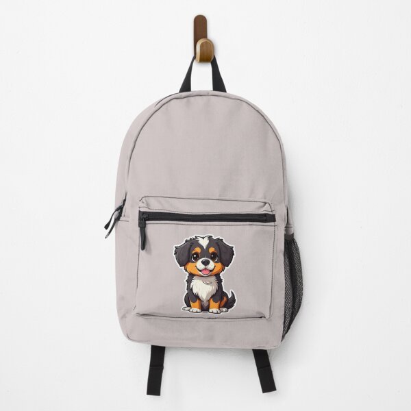 Item preview, Cute Bernese Mountain Dog Puppy Sticker | Kawaii Cartoon Dog | Fluffy Puppy Art designed and sold by PuffyInk.