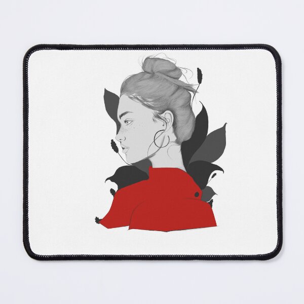 Item preview, woman in red coat designed and sold by cadstudios.