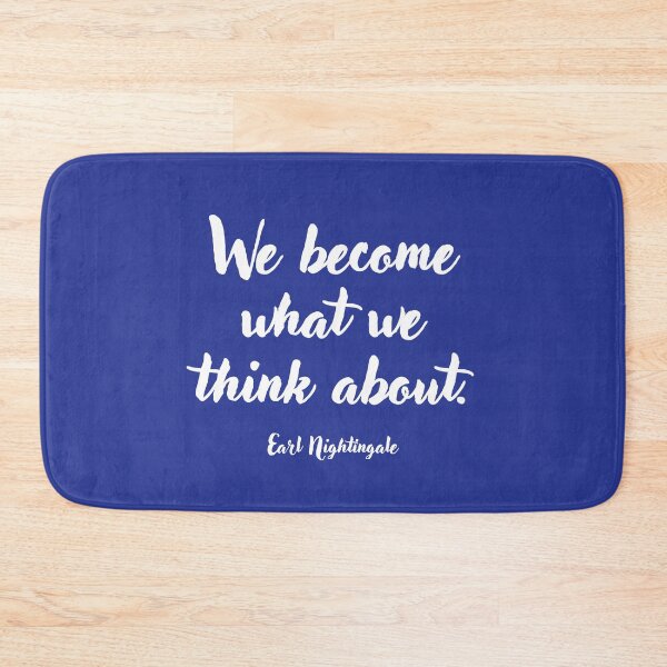 Item preview, We become what we . . . Earl Nightingale Quotation designed and sold by CharlottePlaceArt.