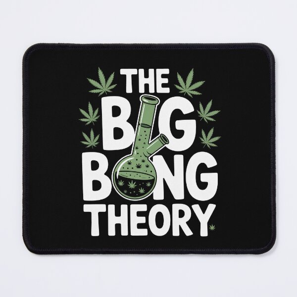 Item preview, The Big Bong Theory Funny Weed Bong Parody Joke designed and sold by Say It With Ink.