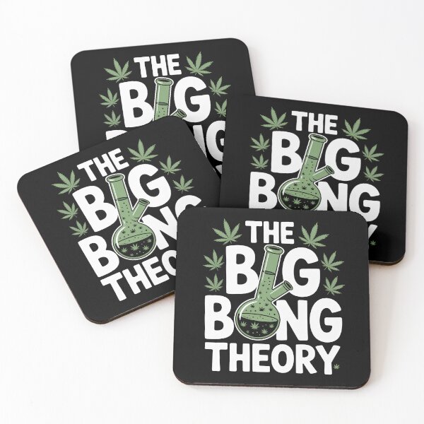 Item preview, The Big Bong Theory Funny Weed Bong Parody Joke designed and sold by Say It With Ink.