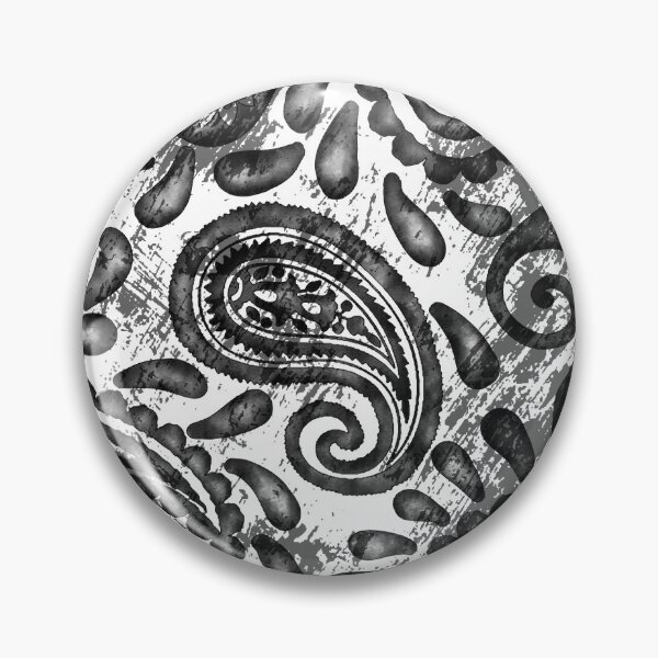 Item preview, Hand-Drawn Ornate Monochrome Paisley Pattern designed and sold by cirgitstudio.