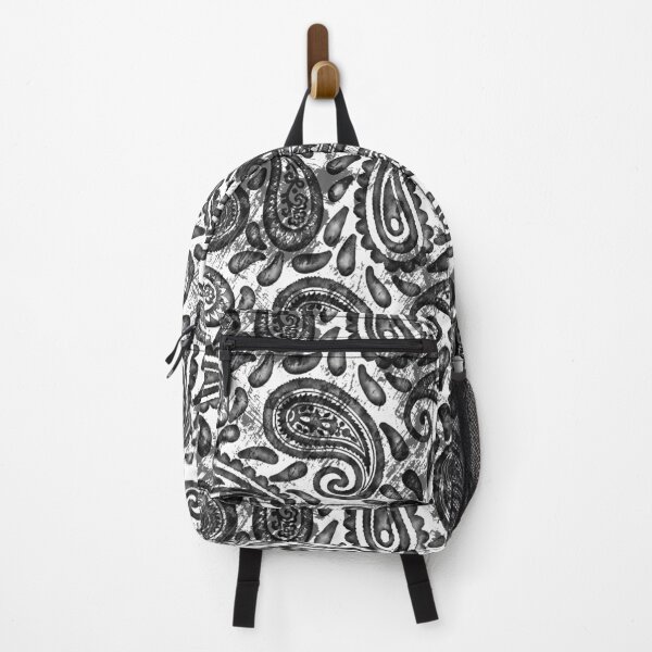 Item preview, Hand-Drawn Ornate Monochrome Paisley Pattern designed and sold by cirgitstudio.