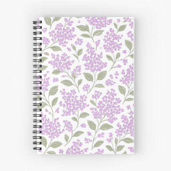 Item preview, Purple lilac flowers pattern designed and sold by uunaa.