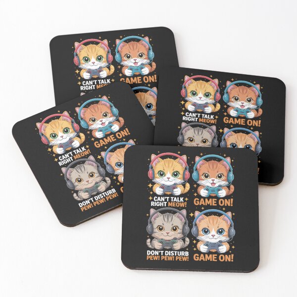 Item preview, Gamer Cat Gaming Video Games Pew designed and sold by FaithAbbott.