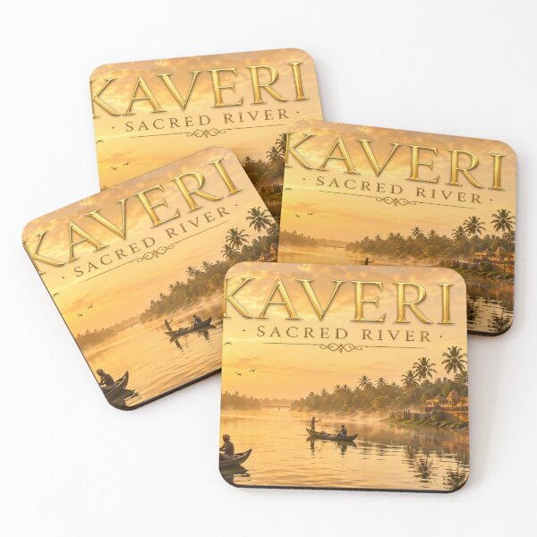 Item preview, Kaveri Sacred River Tamil Nadu Sunrise Mug designed and sold by OsmosisShop.
