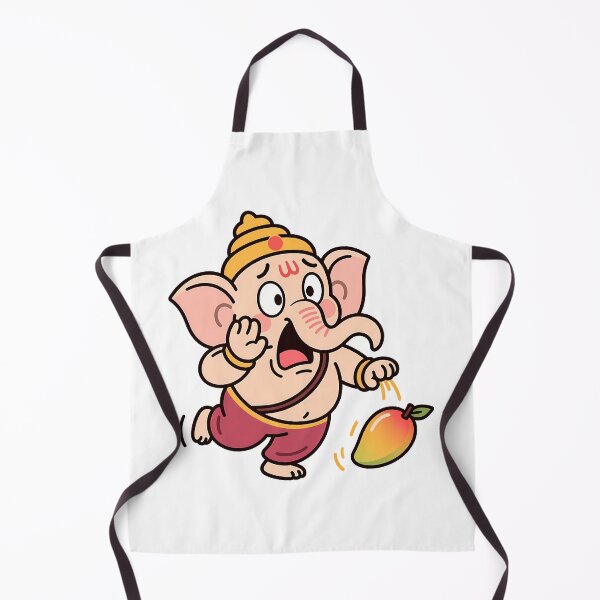 Item preview, Cute Ganesha Dropping Mango designed and sold by Asapusri.