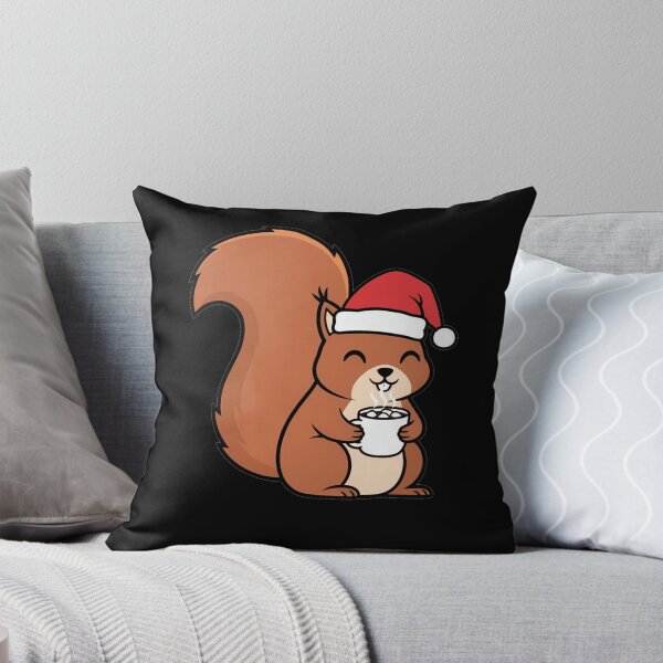 Item preview, Cute Christmas Squirrel Hot Cocoa Santa Hat designed and sold by k3rstman1.