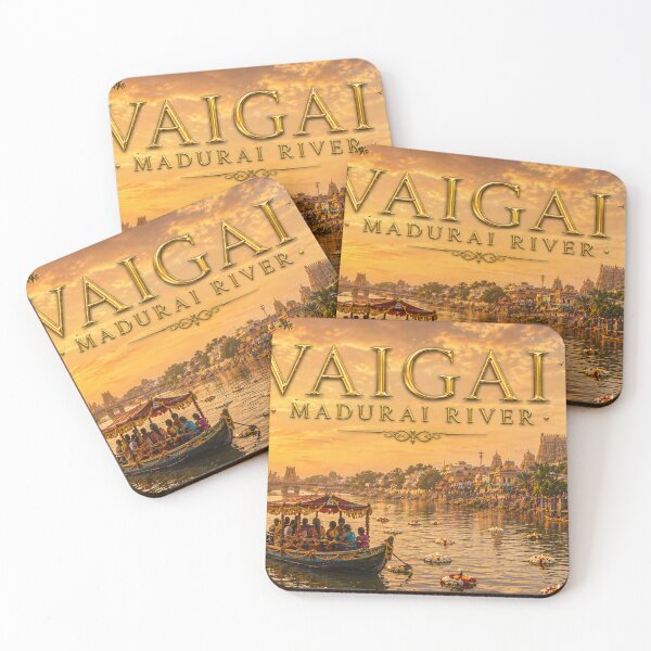 Item preview, Vaigai Madurai River Heritage Tamil Nadu Mug designed and sold by OsmosisShop.