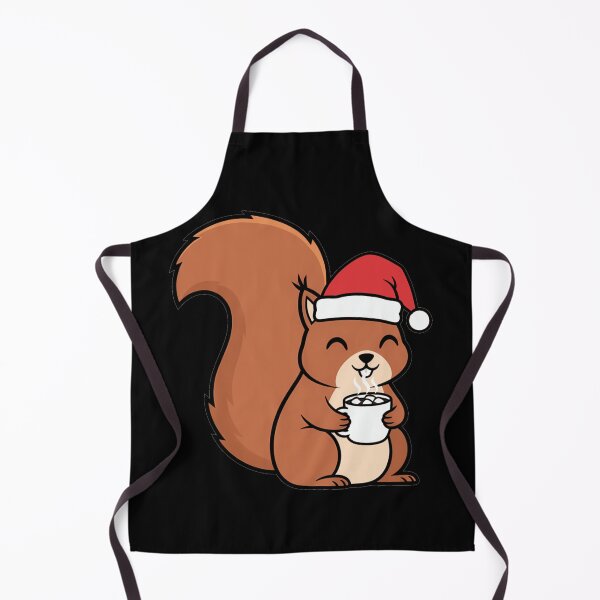 Item preview, Cute Christmas Squirrel Hot Cocoa Santa Hat designed and sold by k3rstman1.