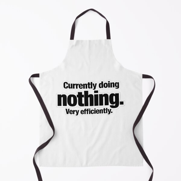 Item preview, Currently Doing Nothing Very Efficiently Funny Lazy Quote T-Shirt Sticker designed and sold by Divakar Fashion.