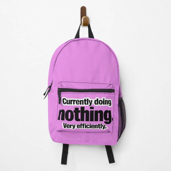 Item preview, Currently Doing Nothing Very Efficiently Funny Lazy Quote T-Shirt Sticker designed and sold by Divakar Fashion.