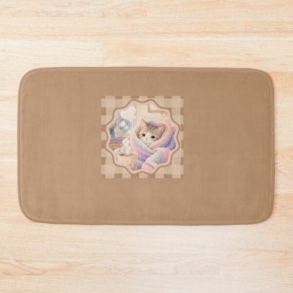 Item preview, Copy of Cute cat cozy checkered  designed and sold by Tatiana Ribeiro.