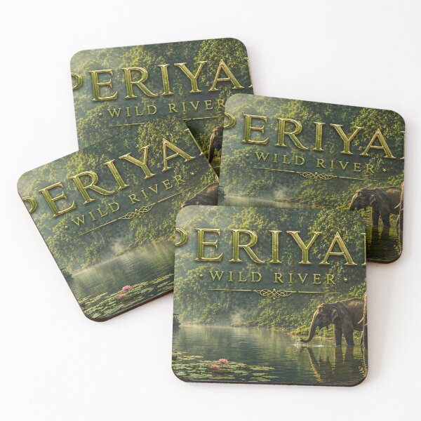 Artikelvorschau, Periyar Wild River Kerala Jungle Nature Mug entworfen und verkauft von OsmosisShop.