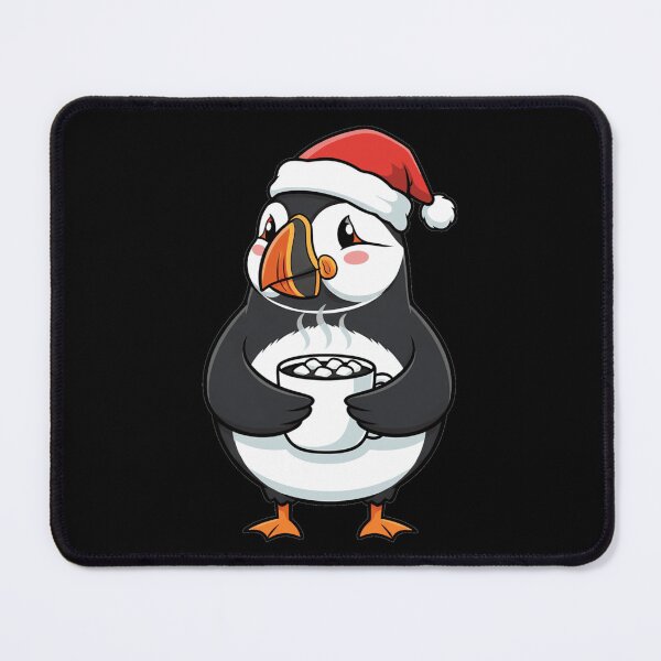 Item preview, Cute Cartoon Puffin Christmas Hot Cocoa designed and sold by k3rstman1.