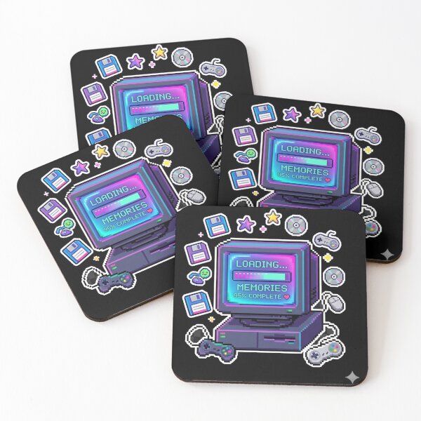 Item preview, Retro 90s Pixel Art Computer - Loading Memories Aesthetic designed and sold by MCUL.