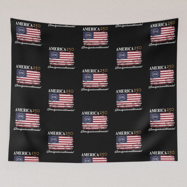Item preview, America 250 Centennial Flag — 1776 Semiquincentennial Patriotic designed and sold by DopeTeezCompany.