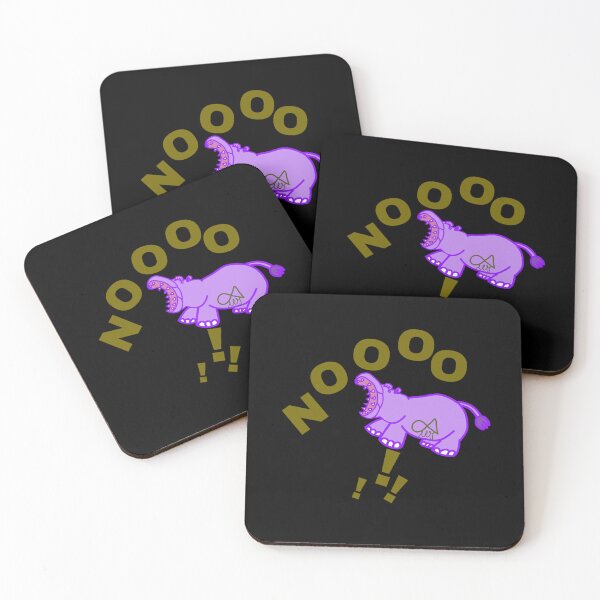 Item preview, NOOOO!!!!!! LaMaisonOfMY Noooo HIPPO COLLECTION | BLACKG Edition | No.01 designed and sold by LaMaisonOfMY.