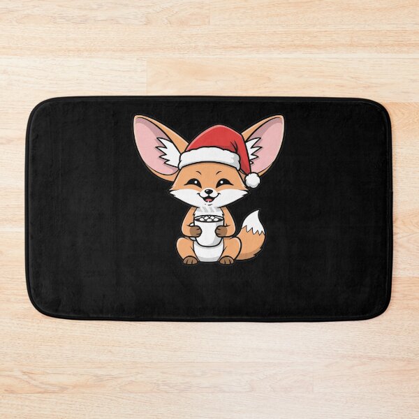 Item preview, Cute Kawaii Christmas Fennec Fox Hot Cocoa designed and sold by k3rstman1.