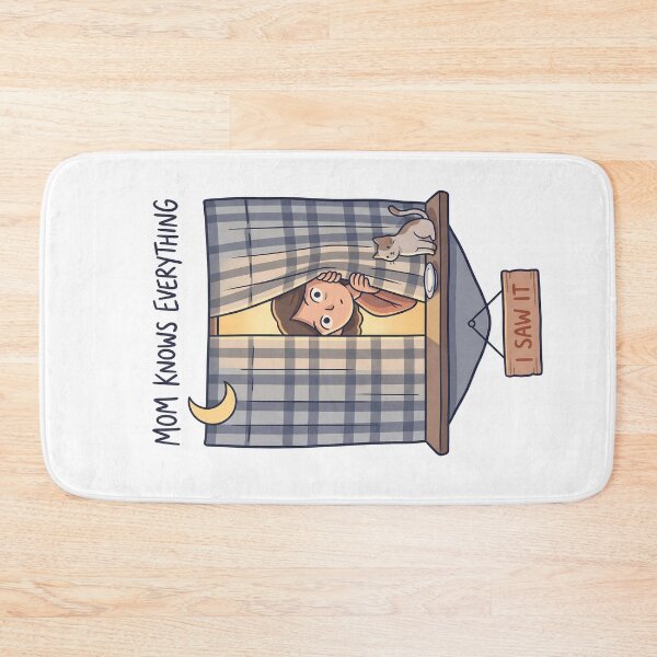 Item preview,  I Saw It Funny Surveillance Mom Window Cat Design designed and sold by BikeRelaxStudio.