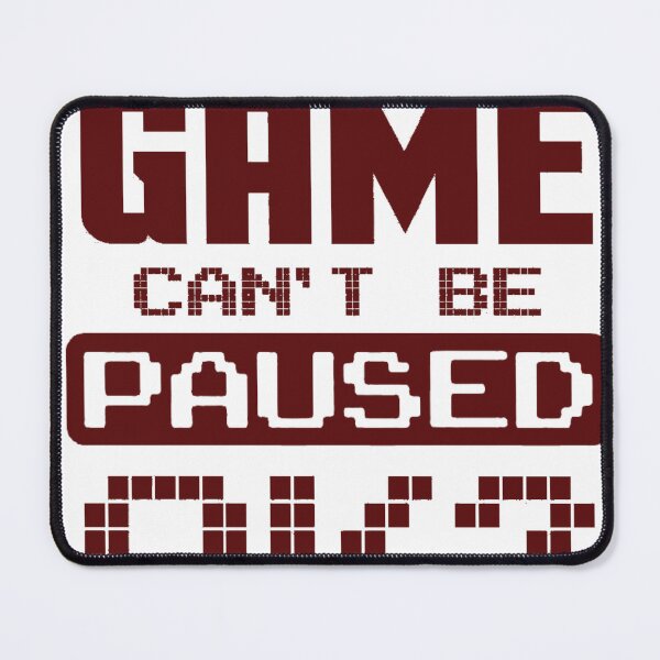 Item preview, Online Game Can't Be Paused OK? Retro Pixel Gaming Quote designed and sold by SajolCanva.