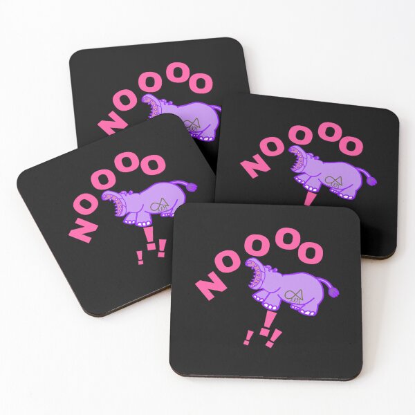 Item preview, NOOOO!!!!!! LaMaisonOfMY Noooo HIPPO COLLECTION | BLACKPNK Edition | No.01 designed and sold by LaMaisonOfMY.