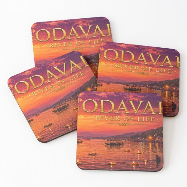 Item preview, Godavari River of Life Sunset Puja India Mug designed and sold by OsmosisShop.