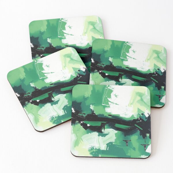 Item preview, Abstract Green Brushstroke designed and sold by KAVRAO.