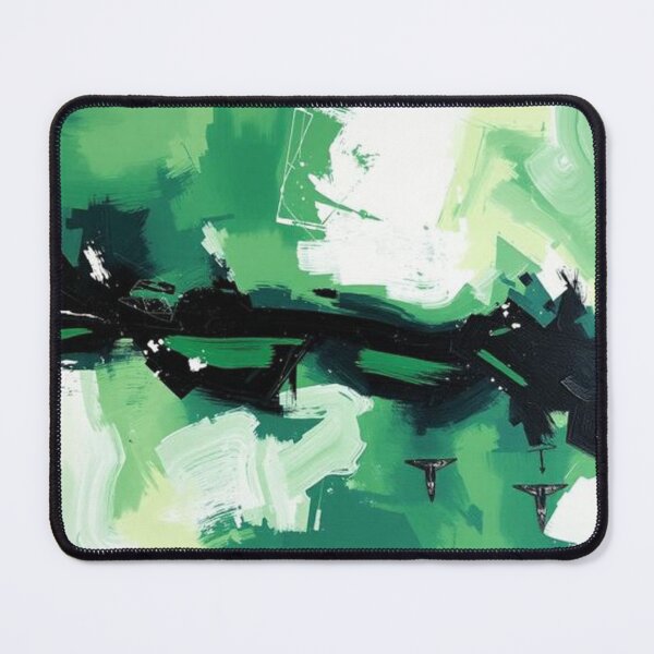 Item preview, Abstract Green Brushstroke designed and sold by KAVRAO.