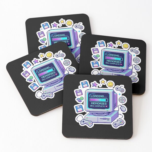 Item preview, Retro 90s Pixel Art Computer - Loading Memories Aesthetic designed and sold by MCUL.