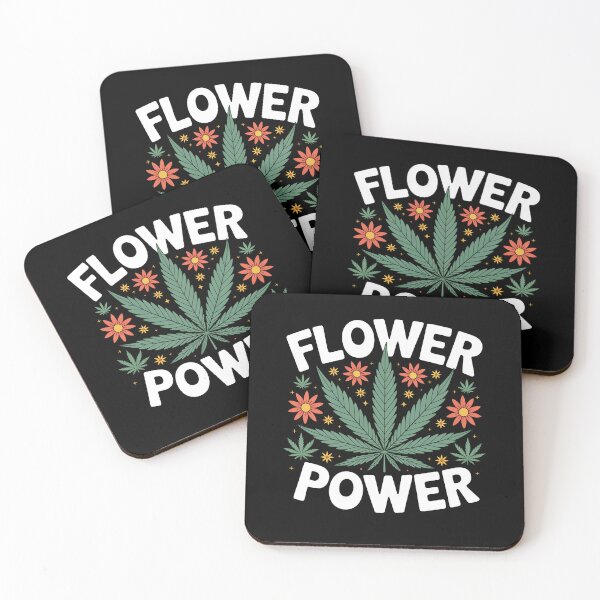 Item preview, Flower Power Funny Weed Pun 420 Stoner Joke designed and sold by Say It With Ink.