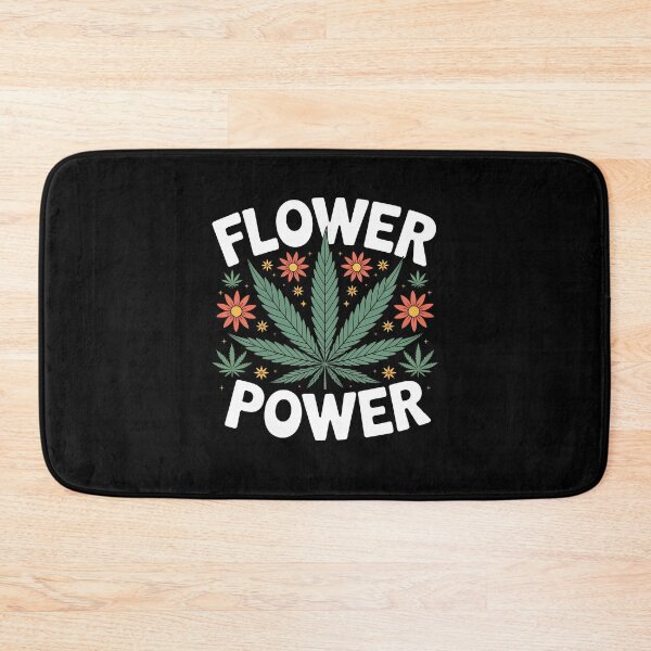 Item preview, Flower Power Funny Weed Pun 420 Stoner Joke designed and sold by Say It With Ink.