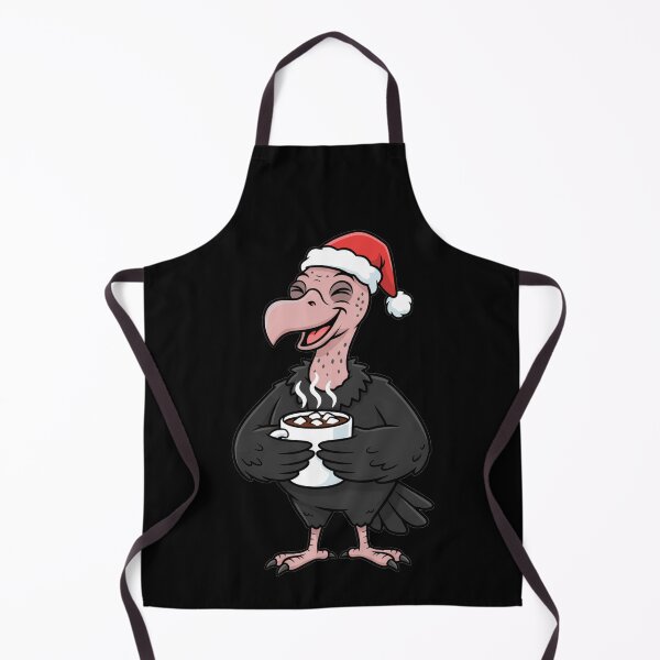 Item preview, Christmas Vulture Wearing Santa Hat With Hot Cocoa designed and sold by k3rstman1.