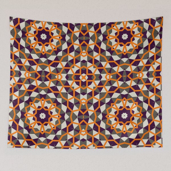 Item preview, Beautiful Beehive Print - Abstract Symmetrical Pattern  - Anniversary Gifts designed and sold by RoyalStarsPatts.