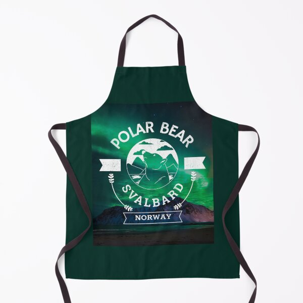 Item preview, Svalbard Norway Aurora Borealis Northern Light Polar Bear Longyearbyen designed and sold by GraTEEtude.