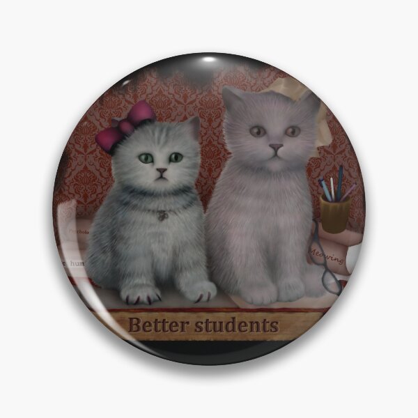 Item preview, Cute cats are studying designed and sold by vespertine4u.