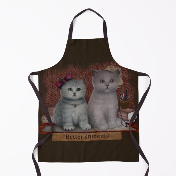 Item preview, Cute cats are studying designed and sold by vespertine4u.
