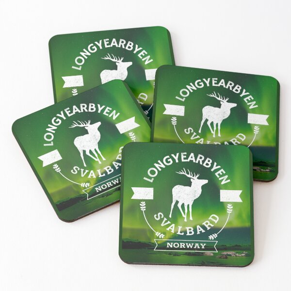 Item preview, Svalbard Norway Aurora Borealis Northern Light Longyearbyen Magdalenefjorden Arctic Nation North Pole designed and sold by GraTEEtude.