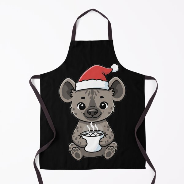 Item preview, Cute Kawaii Christmas Hyena with Hot Cocoa designed and sold by k3rstman1.